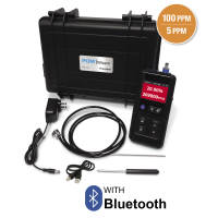 Aquasol POM-100B monitor kyslíku při svařování 0,01 % (100 PPM), oxymetr, s Bluetooth