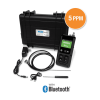 Aquasol POM-5B monitor kyslíku při svařování 0,0005 % (5 PPM), oxymetr, s Bluetooth