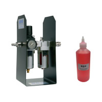 1/2" BSP filtrační mazací zařízení/regulátor s hadicí a rychlospojkami