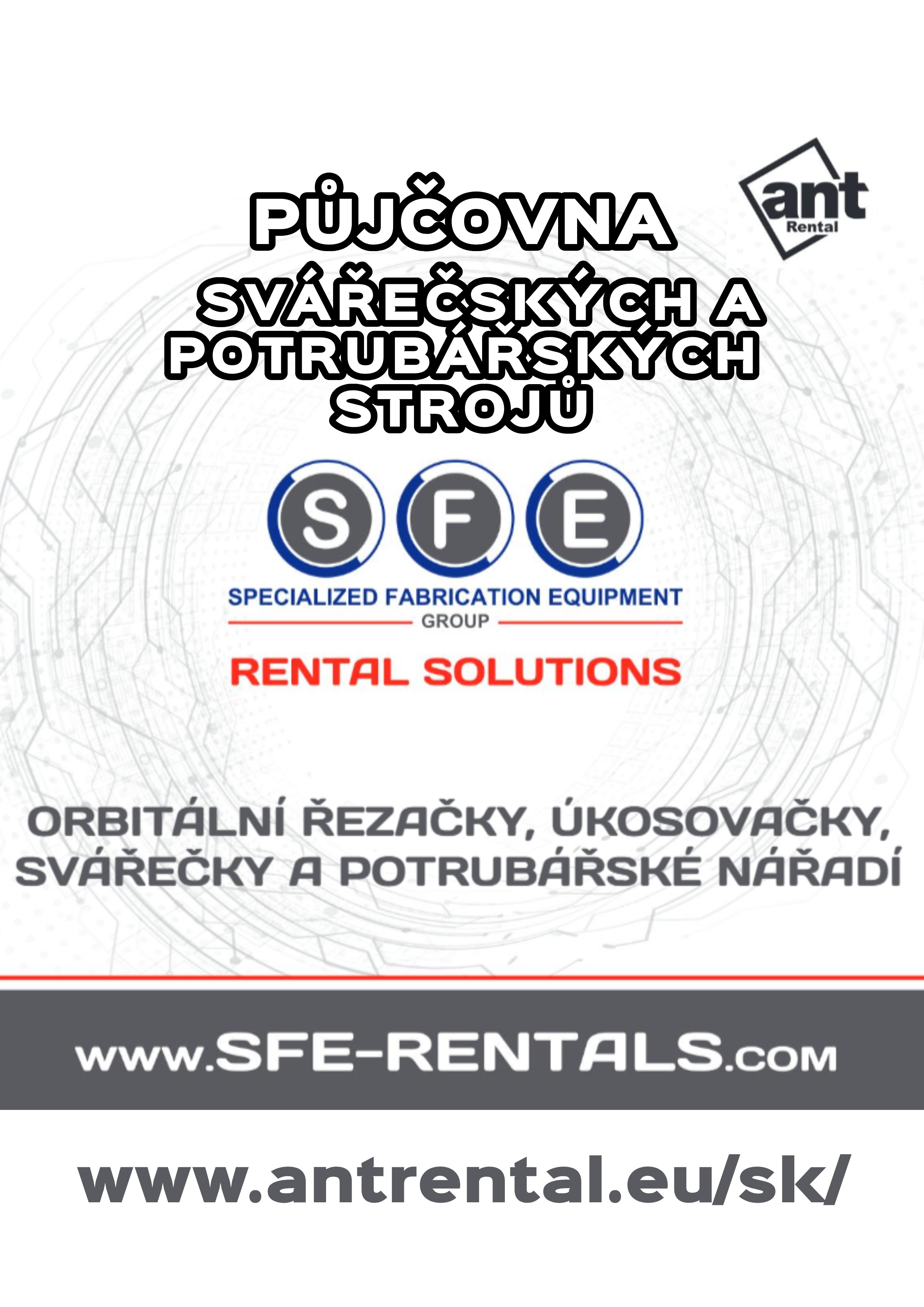 katalog orbitálního svařování a potrubních strojů
